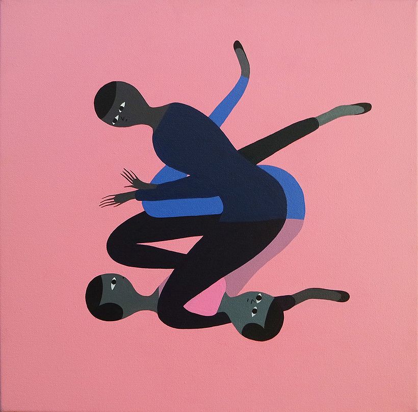 Anatomía minimalista en las pinturas de Santiago Ascui 3