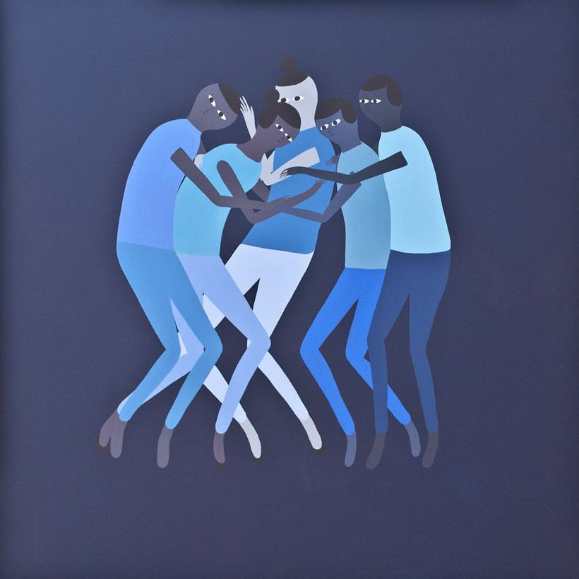 Anatomía minimalista en las pinturas de Santiago Ascui 7