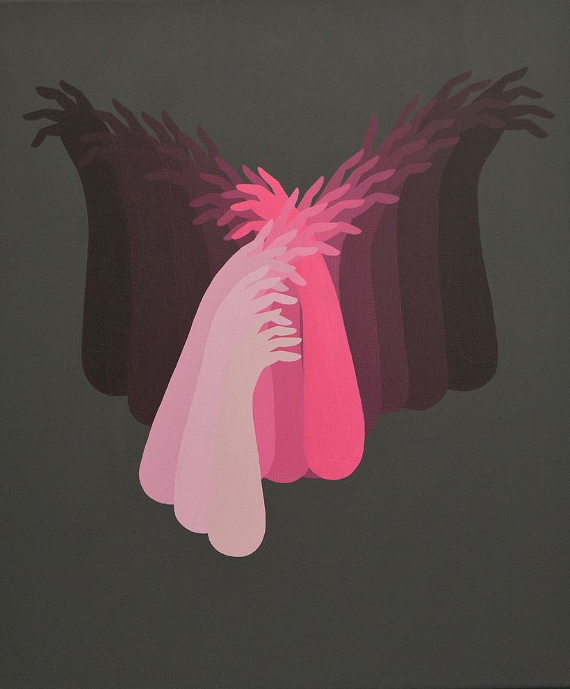 Anatomía minimalista en las pinturas de Santiago Ascui 4