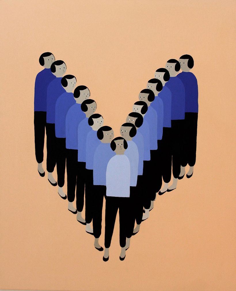 Anatomía minimalista en las pinturas de Santiago Ascui 10