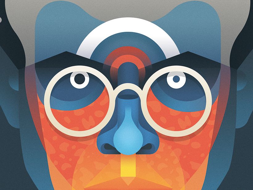 Aldous Huxley portrait 2