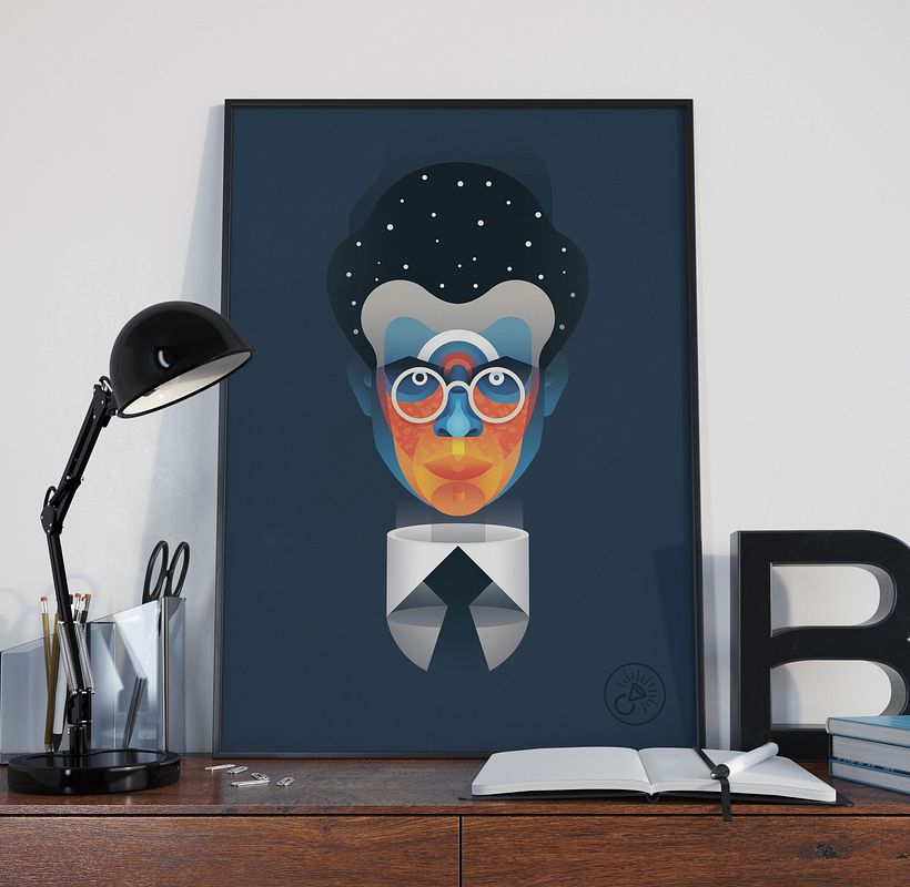Aldous Huxley portrait 3
