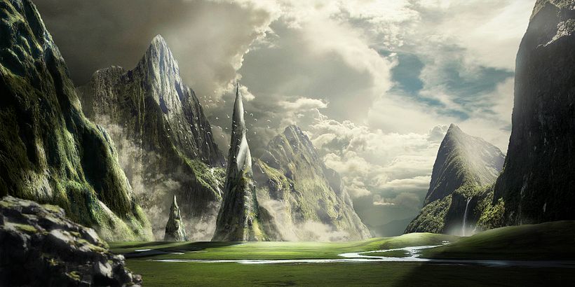 Mi Proyecto del curso: Matte Painting: creando mundos fotorrealistas -1