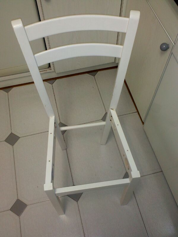 Tapizado silla de comedor 1