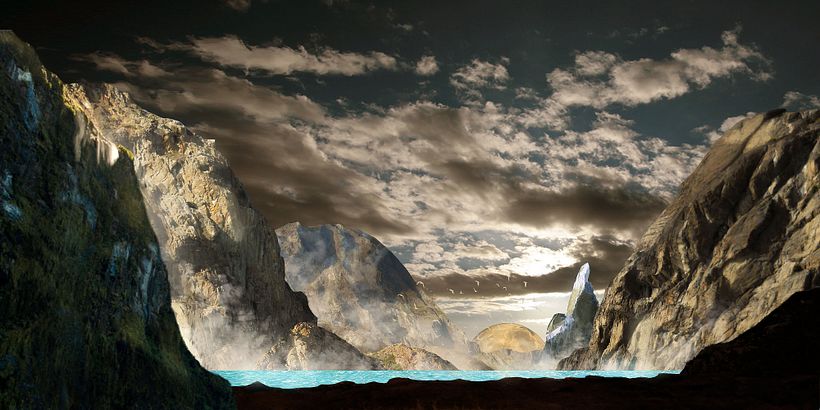 Mi Proyecto del curso: Matte Painting: creando mundos fotorrealistas -1