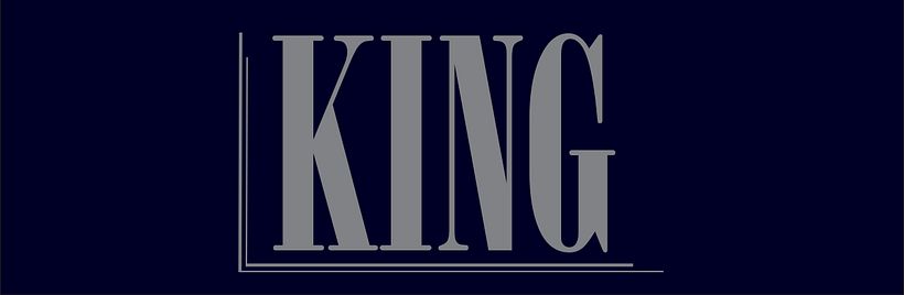 Hola, Me dejaron de tarea diseñar un logo usando la palabra " king" el cual fuera dirigido a adultos. Me gustaria saber su opinion, gracias 0