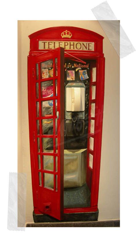 Cabina Londinense//Entrada piso. 2