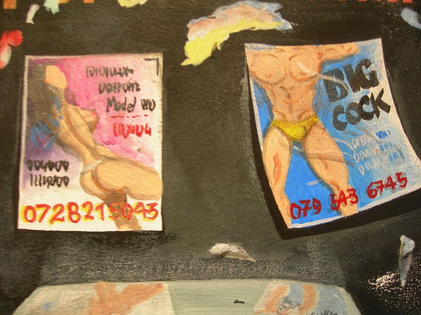 Cabina Londinense//Entrada piso. 6