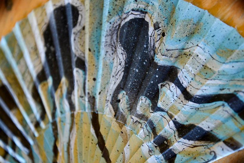 Creaciones_Abanicos pintados a mano 2