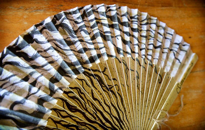 Creaciones_Abanicos pintados a mano 3