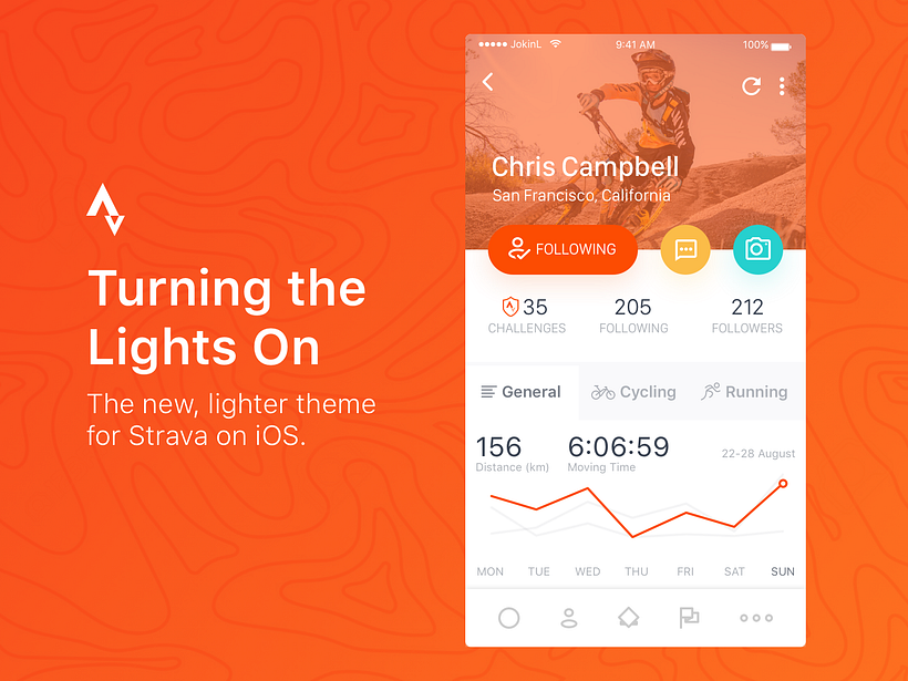 Strava Profile - Daily UI 0