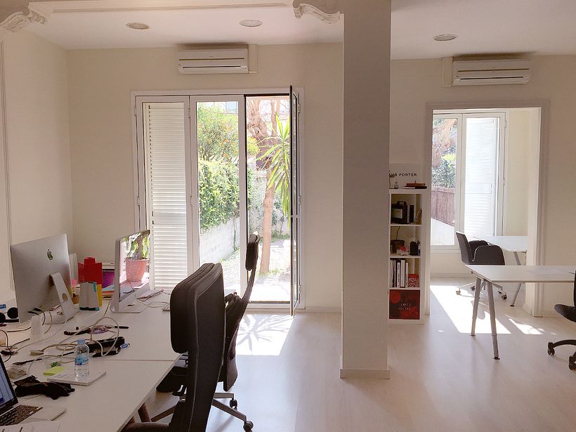 Espacio de trabajo compartido bonito, tranquilo y con jardin privado en Barcelona  0