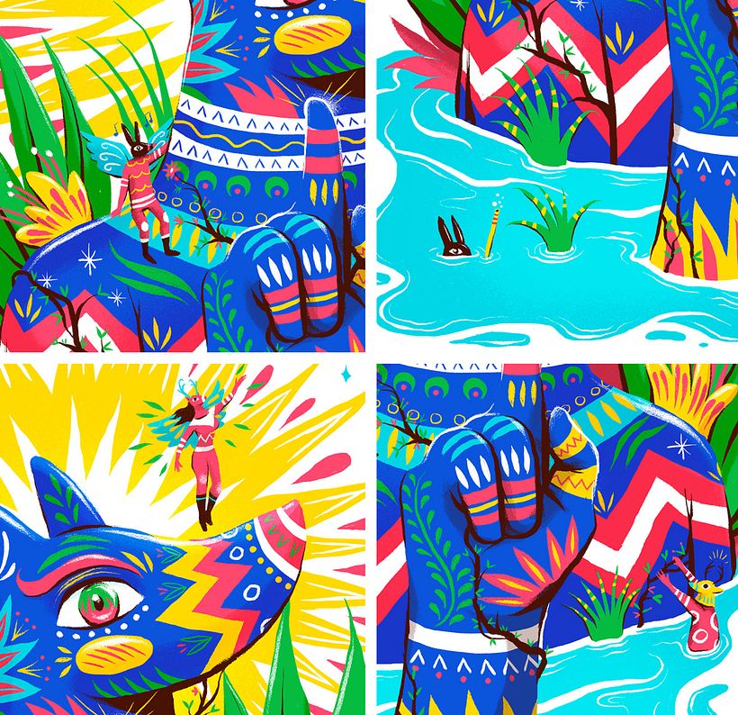 Las ilustraciones con extra de energía de Luis Pinto 5