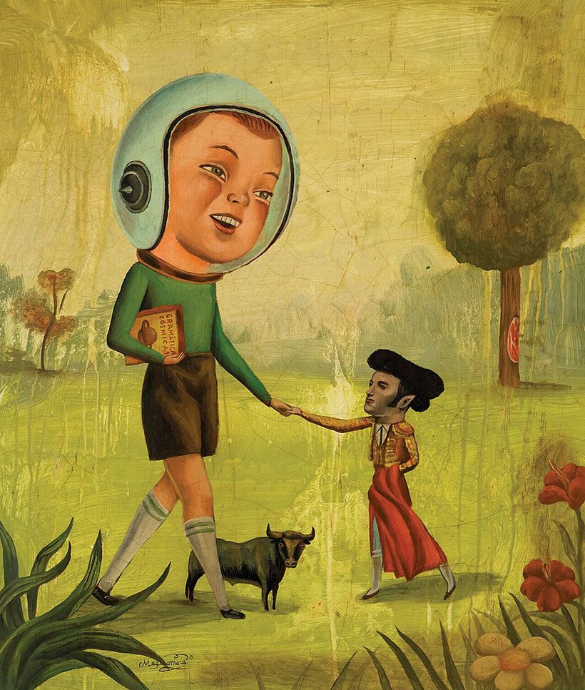 Sergio Mora hace magia ilustrada 12