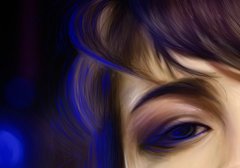 girl at night 0