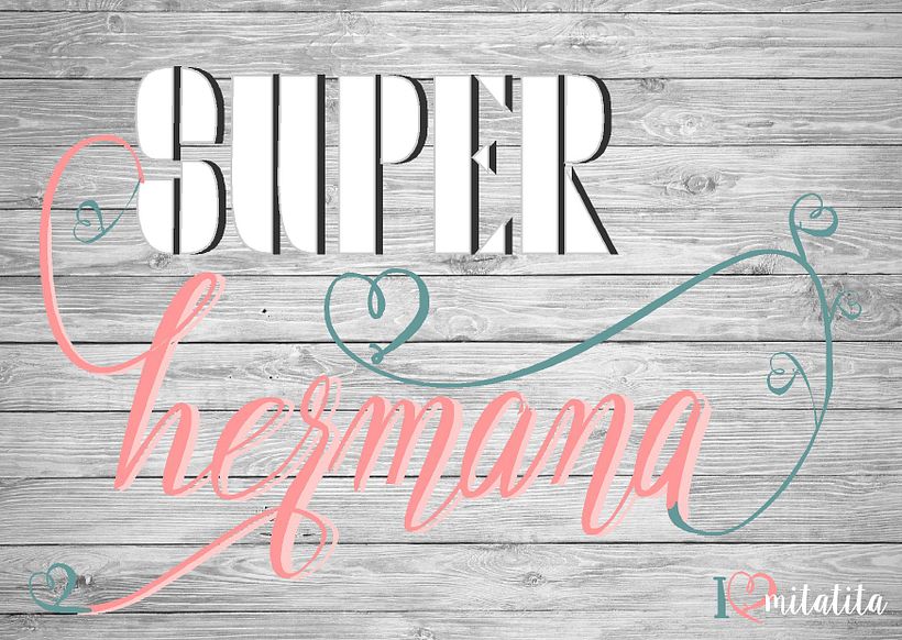 Postal Superhermana 0