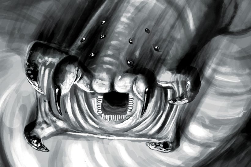 Spider worm 1