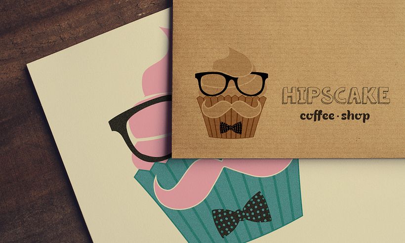 Branding: Hipscake Coffee Shop 1