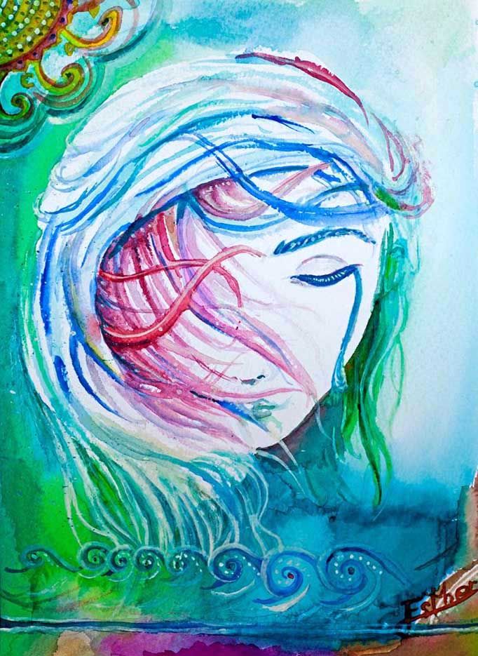 Trabajos de acuarela 0