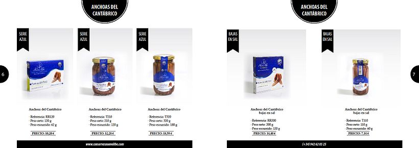 Propuesta de catálogo de productos para Nuevo Libe 3