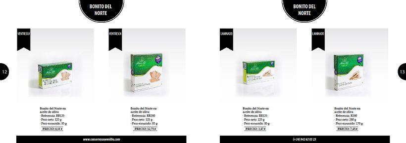 Propuesta de catálogo de productos para Nuevo Libe 6