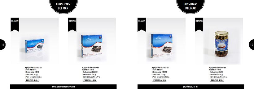 Propuesta de catálogo de productos para Nuevo Libe 9