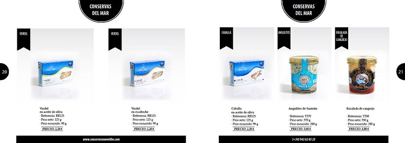 Propuesta de catálogo de productos para Nuevo Libe 10