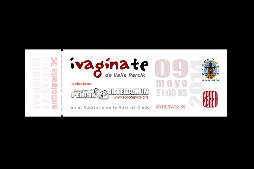 Ivagínate ! Cartelería para la obra de teatro. 4