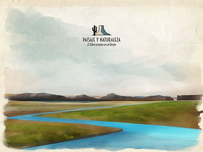 Viaje al Oeste, aplicación para dispositivos móvil para el Museo Thyssen-Bornemisza, Madrid 2