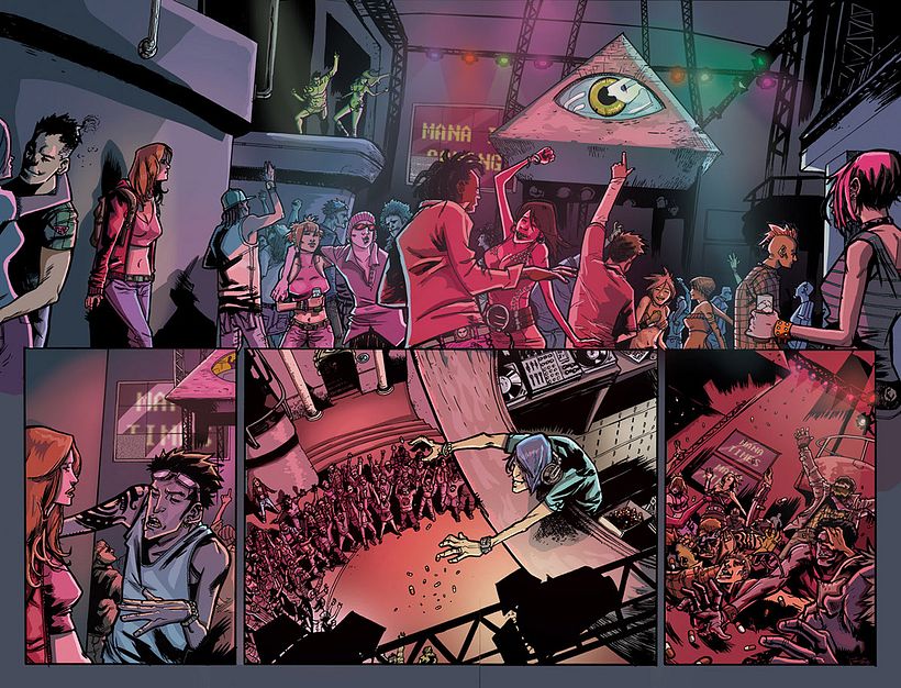 Color digital para cómic XTZ #2 1