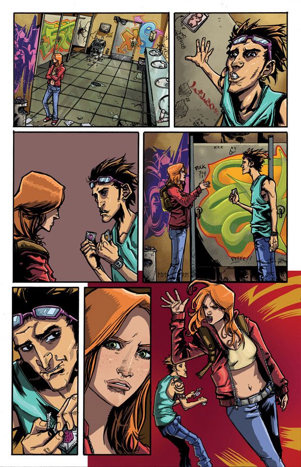 Color digital para cómic XTZ #2 2