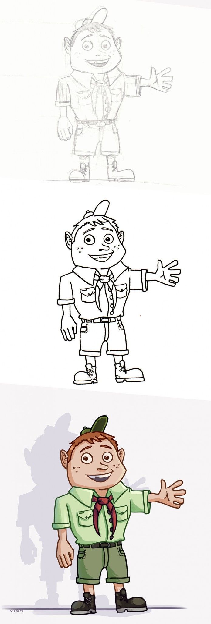 Diseño de personajes varios 1