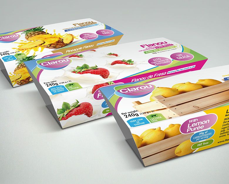 Diseño corporativo y publicitario para Clarou. 0