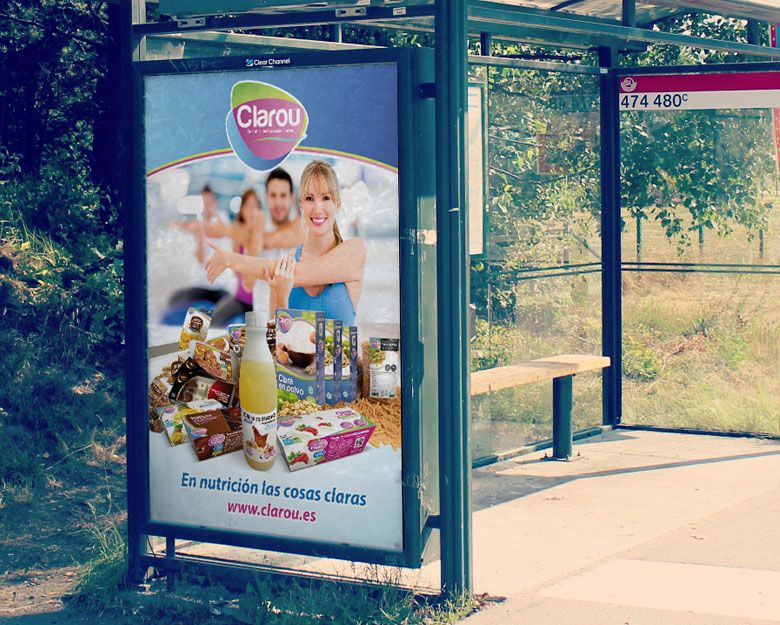 Diseño corporativo y publicitario para Clarou. 8