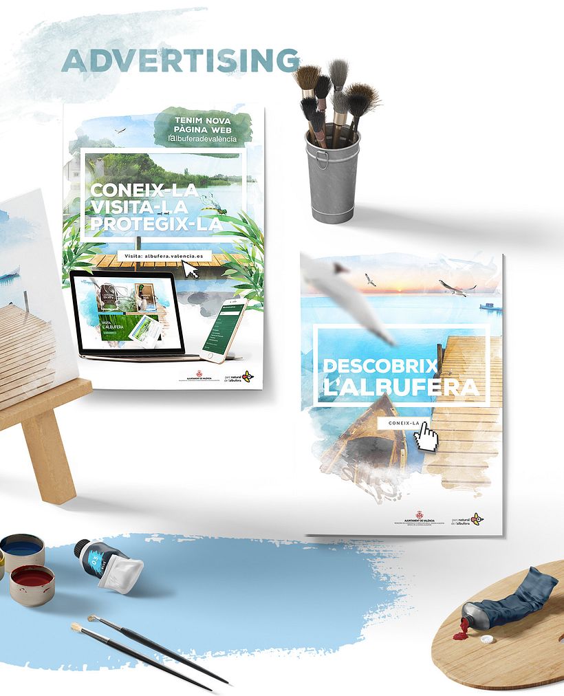 Diseño website - Parque Natural Devesa / Albufera - Ayuntamiento de Valencia 2