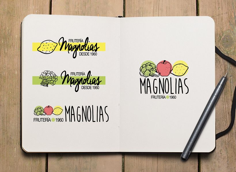Logotipo para frutería - Branding e Identidad