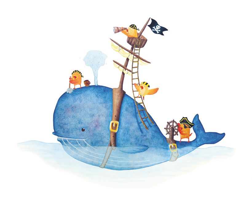 Ballena pirata -1