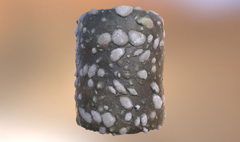 PBR Procedural Mud & Pebbles 0