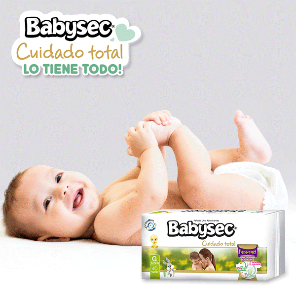 Campaña Babysec Cuidado total 1