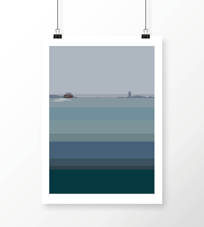 Paisajes | Ilustración vectorial |  2