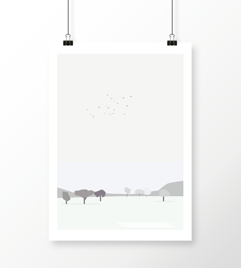 Paisajes | Ilustración vectorial |  3
