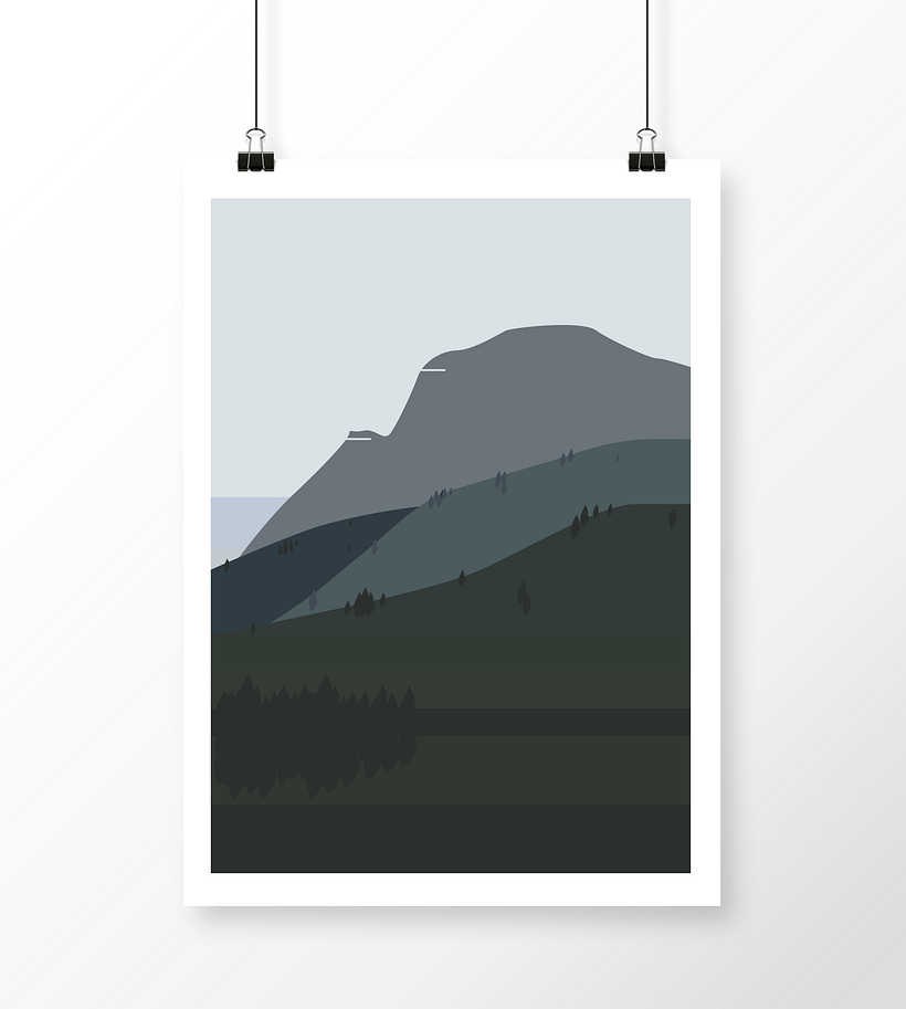 Paisajes | Ilustración vectorial |  6