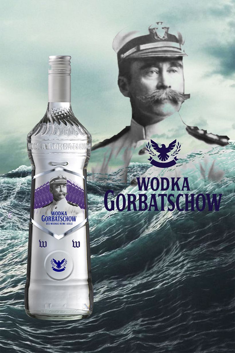 Diseño de logo de botella