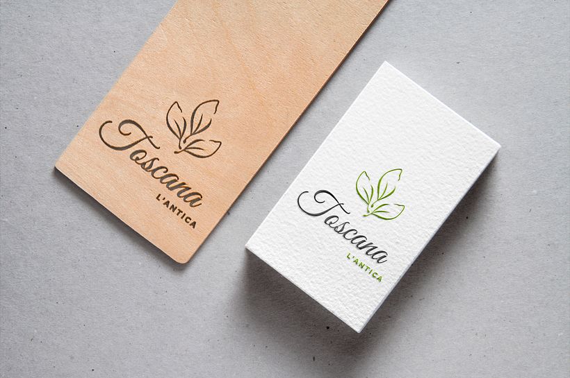 Nueva identidad gráfica corporativa. Restaurante L´Antica Toscana 0