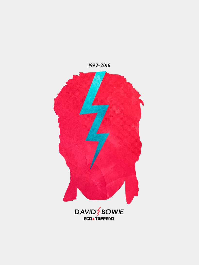 Ilustraciones tributo a David Bowie 1