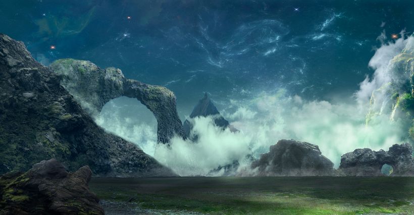 Paisaje Espacial  -1