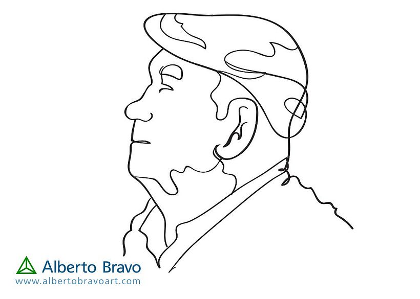 Retrato etiquetas vino 0
