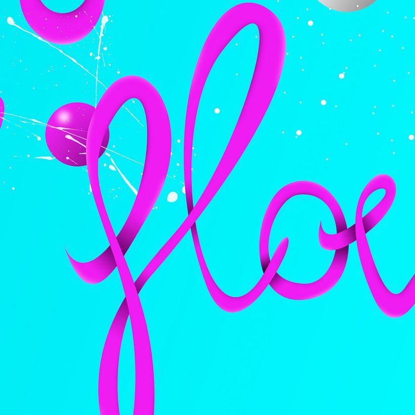 Everything will flow lettering 7