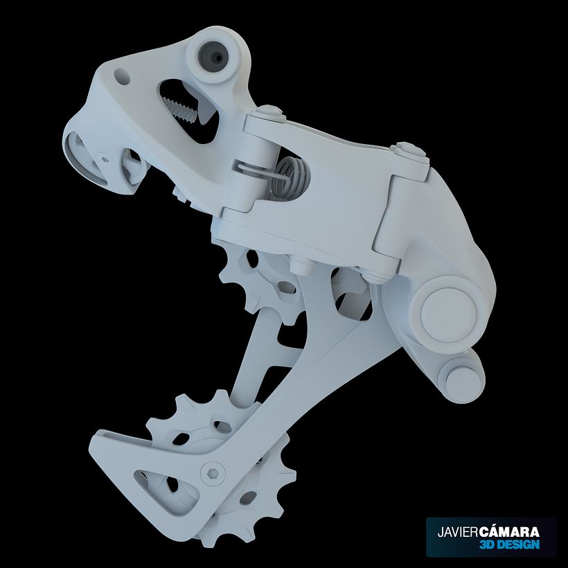 3D - SRAM X01 Rear Derailleur 11-Speed 2