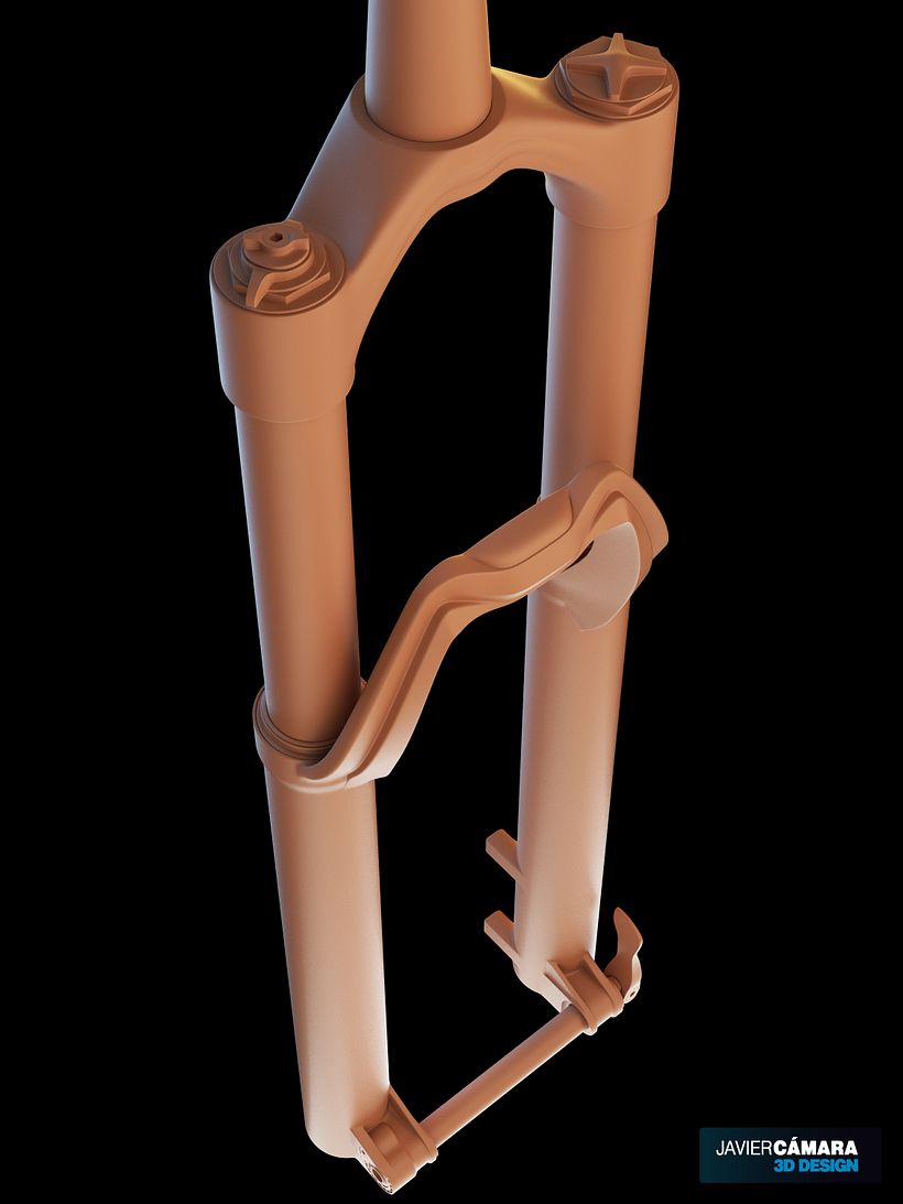 3D - Bike Suspension Fox 36 6